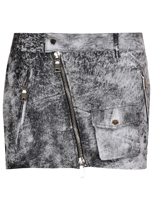 Woman  Cargo Miniskirt Fermas.club | MINICARGOSTONE GREY